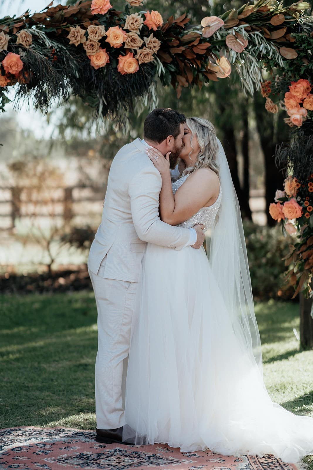Hayley & Rory's boho inspired country wedding south of Perth